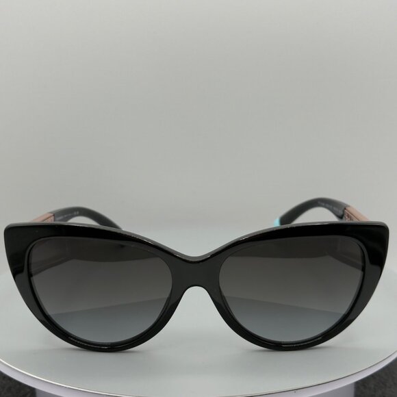 Tiffany & Co TF 4196 8001/3C Black Rose Gold Sunglasses Gradient 56 16 140 READ main image 10